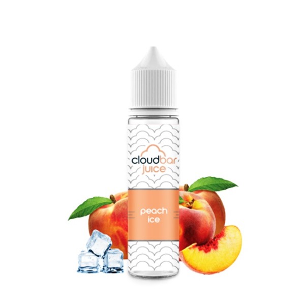 CloudBar Juice Peach Ice 20ml/60ml - Χονδρική
